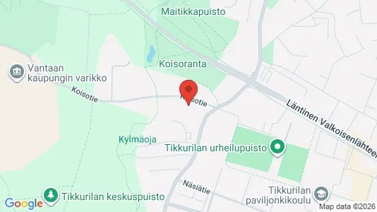 Apartments for rent i Vantaa - kort over placeringen