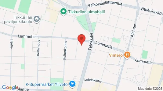 Apartments for rent i Vantaa - kort over placeringen