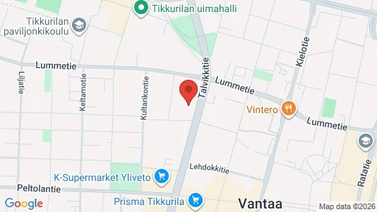 Apartments for rent i Vantaa - kort over placeringen