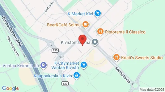 Apartments for rent i Vantaa - kort over placeringen