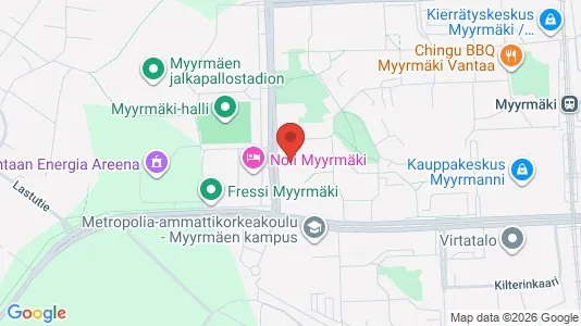 Apartments for rent i Vantaa - kort over placeringen