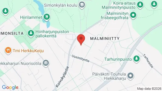 Apartments for rent i Vantaa - kort over placeringen