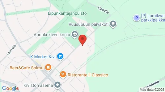 Apartments for rent i Vantaa - kort over placeringen