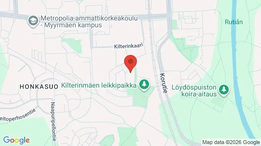 Apartments for rent i Vantaa - kort over placeringen