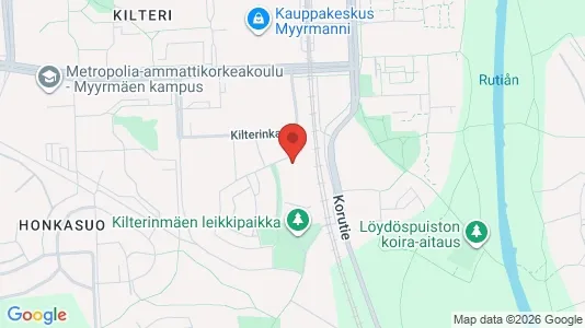 Apartments for rent i Vantaa - kort over placeringen