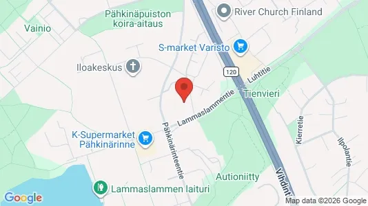 Apartments for rent i Vantaa - kort over placeringen