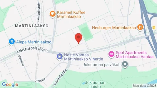 Apartments for rent i Vantaa - kort over placeringen