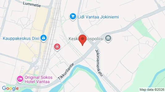 Apartments for rent i Vantaa - kort over placeringen