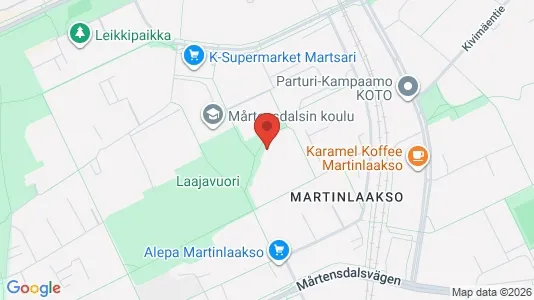 Apartments for rent i Vantaa - kort over placeringen