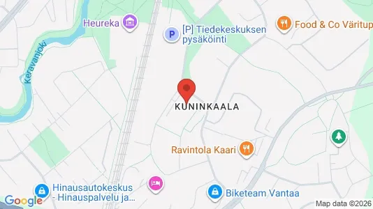 Apartments for rent i Vantaa - kort over placeringen
