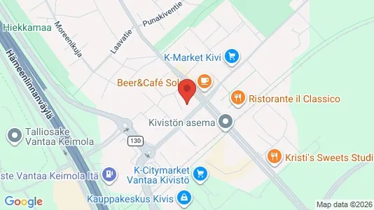 Apartments for rent i Vantaa - kort over placeringen