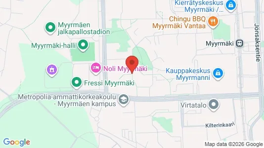 Apartments for rent i Vantaa - kort over placeringen