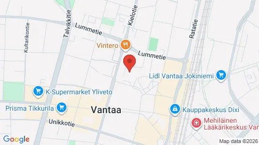 Apartments for rent i Vantaa - kort over placeringen