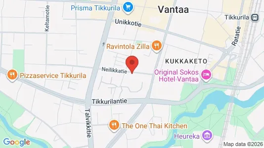 Apartments for rent i Vantaa - kort over placeringen