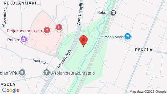 Apartments for rent i Vantaa - kort over placeringen