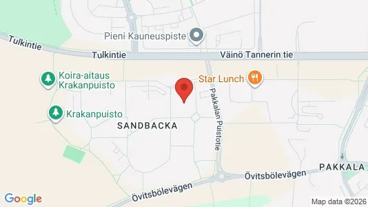 Apartments for rent i Vantaa - kort over placeringen