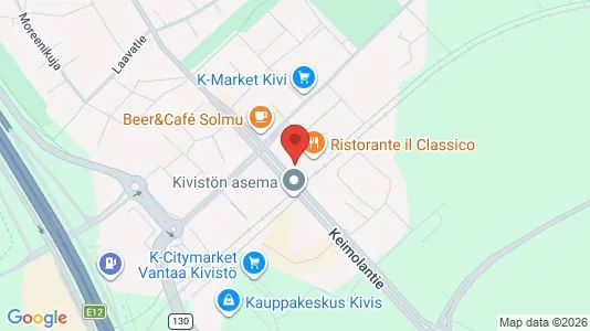 Apartments for rent i Vantaa - kort over placeringen