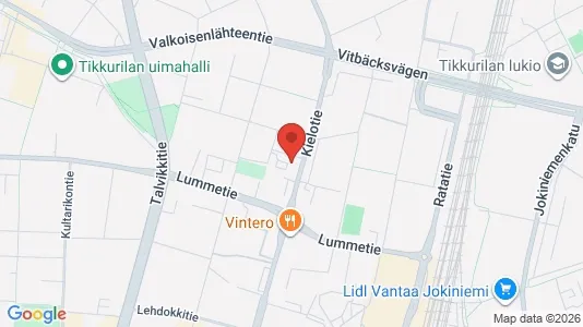 Apartments for rent i Vantaa - kort over placeringen