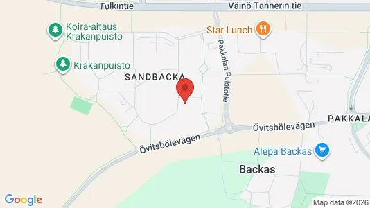 Apartments for rent i Vantaa - kort over placeringen