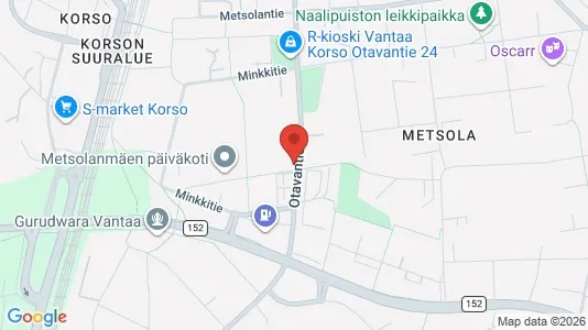 Apartments for rent i Vantaa - kort over placeringen