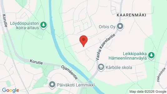 Apartments for rent i Vantaa - kort over placeringen