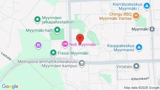 Apartments for rent i Vantaa - kort over placeringen