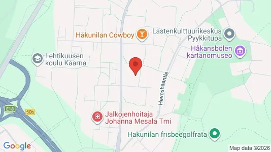 Apartments for rent i Vantaa - kort over placeringen