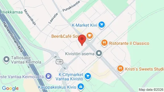 Apartments for rent i Vantaa - kort over placeringen