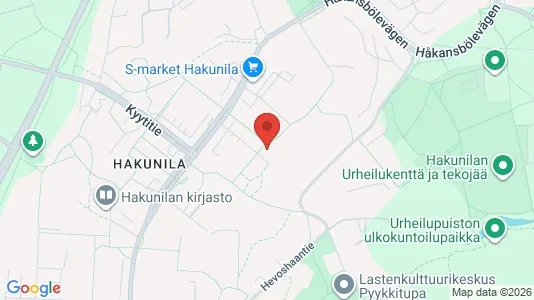 Apartments for rent i Vantaa - kort over placeringen