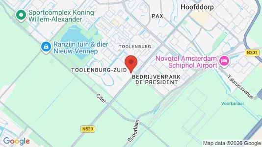Apartments for rent i Haarlemmermeer - kort over placeringen