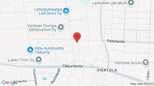 Apartments for rent i Vantaa - kort over placeringen