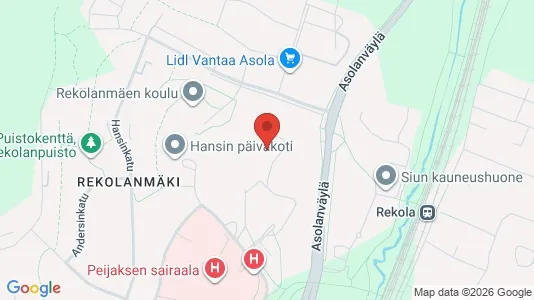 Apartments for rent i Vantaa - kort over placeringen