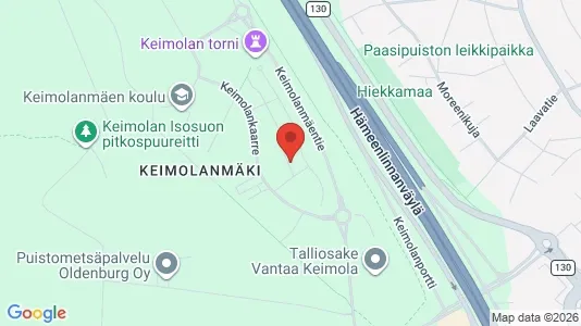 Apartments for rent i Vantaa - kort over placeringen