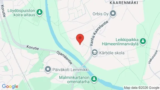 Apartments for rent i Vantaa - kort over placeringen
