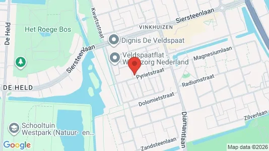 Apartments for rent i Groningen - kort over placeringen