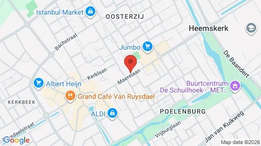 Apartments for rent i Heemskerk - kort over placeringen