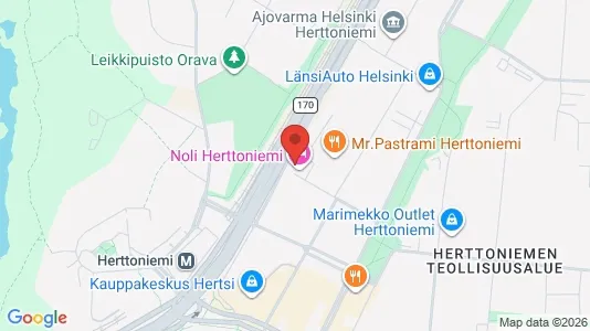 Apartments for rent i Helsinki Itäinen - kort over placeringen