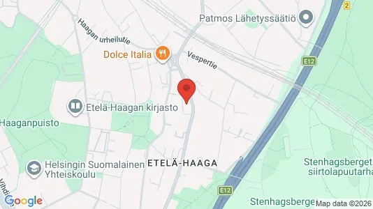 Apartments for rent i Helsinki Läntinen - kort over placeringen