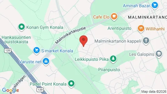 Apartments for rent i Helsinki Läntinen - kort over placeringen
