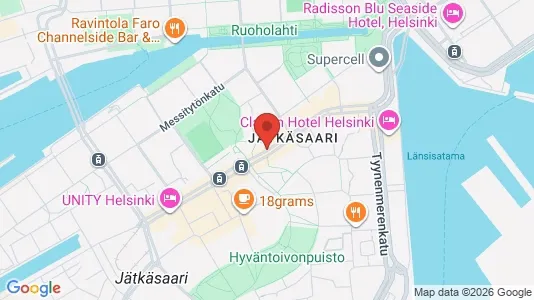 Apartments for rent i Helsinki Eteläinen - kort over placeringen