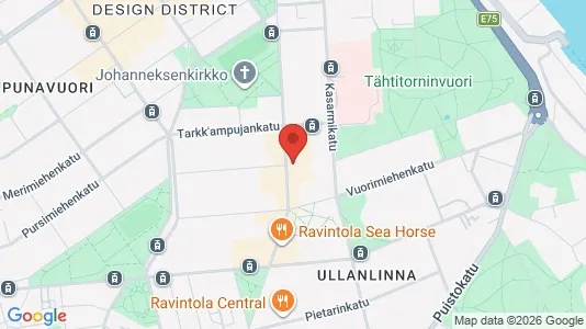 Apartments for rent i Helsinki Eteläinen - kort over placeringen