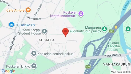 Apartments for rent i Helsinki Keskinen - kort over placeringen