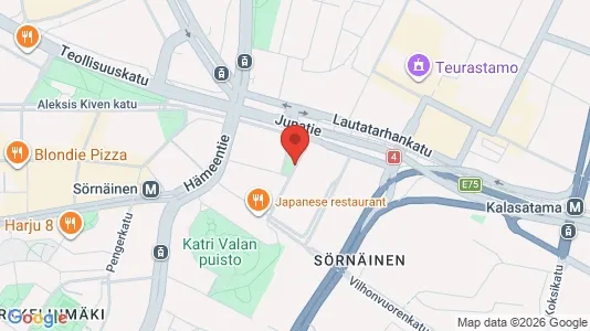Apartments for rent i Helsinki Keskinen - kort over placeringen