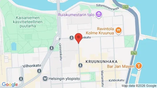 Apartments for rent i Helsinki Eteläinen - kort over placeringen