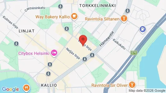 Apartments for rent i Helsinki Keskinen - kort over placeringen