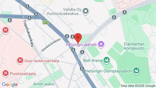 Apartments for rent i Helsinki Eteläinen - kort over placeringen