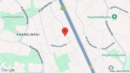 Apartments for rent i Helsinki Läntinen - kort over placeringen