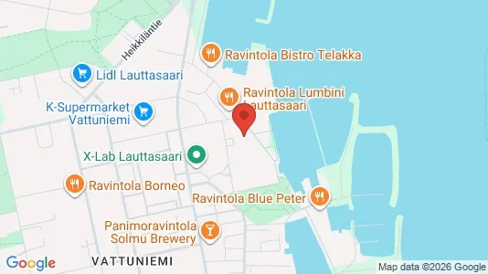 Apartments for rent i Helsinki Eteläinen - kort over placeringen