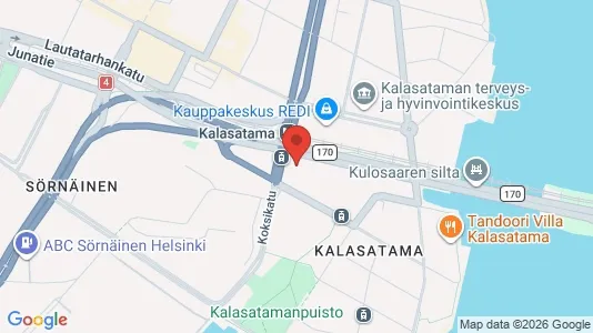Apartments for rent i Helsinki Keskinen - kort over placeringen