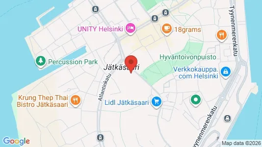 Apartments for rent i Helsinki Eteläinen - kort over placeringen